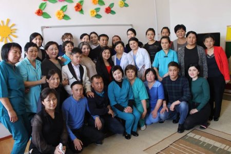 Саят Кабылулы Медеуов посетил центр дневного пребывания «Үміт».